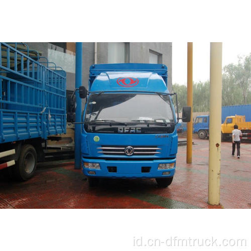 6 Roda Dongfeng Cargo Truck Lattice Truck